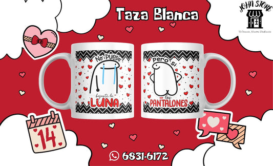 TAZAS SAN VALENTÍN FLORK LOVE